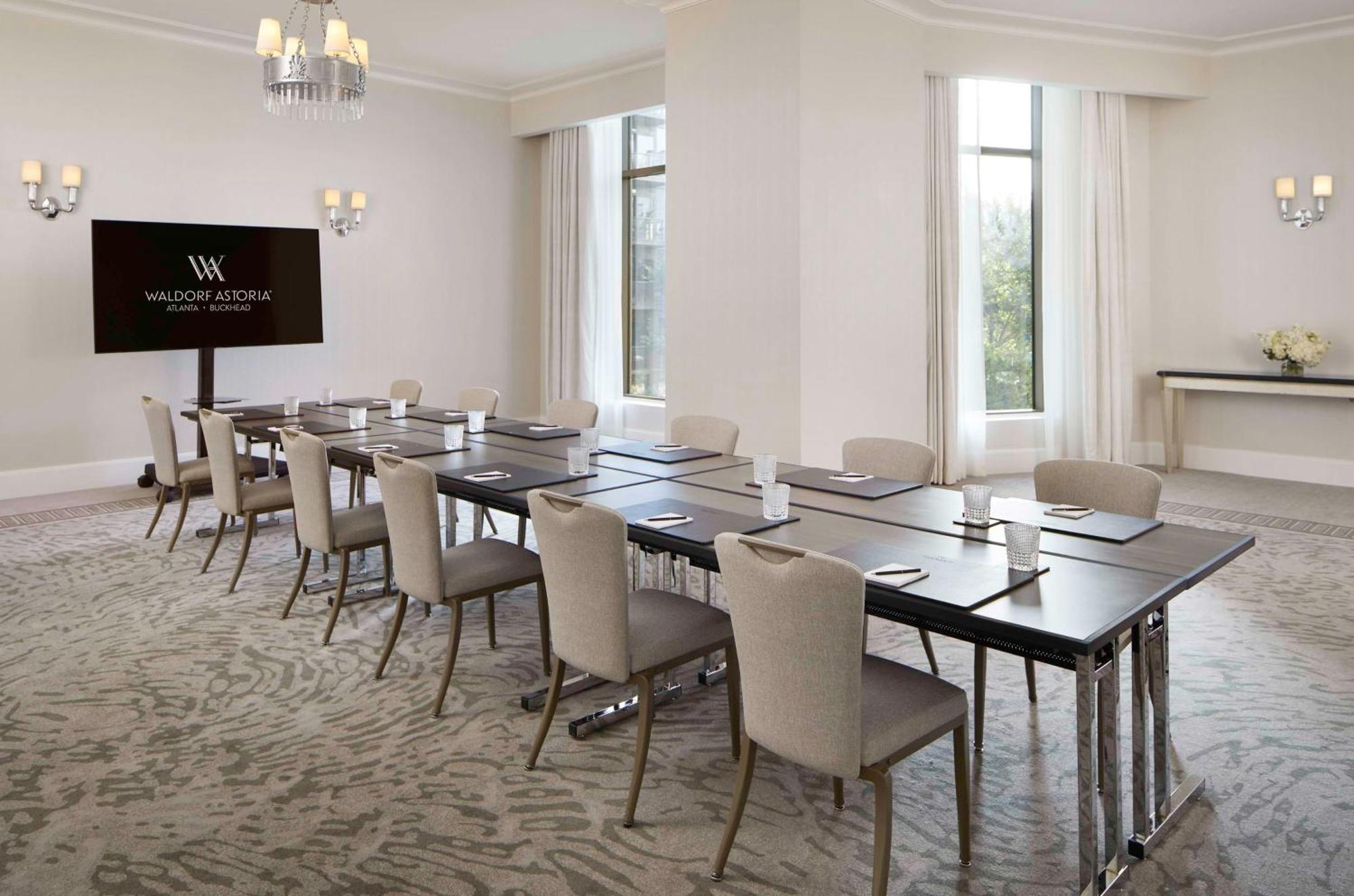 Waldorf Astoria Atlanta Buckhead Hotell Exteriör bild